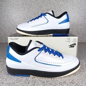 Women's Nike Air Jordan 2 Retro Low Varsity Royal Sneakers Shoes